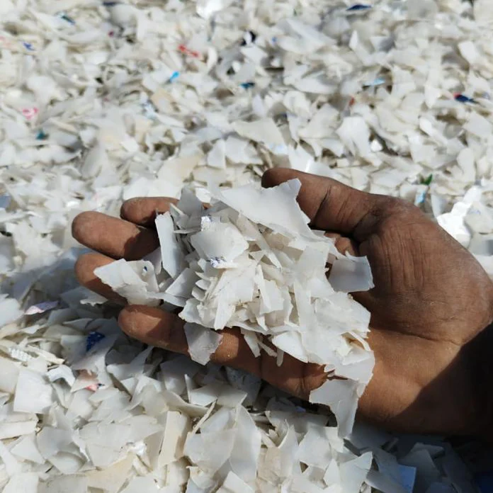 HDPE Milk Bottle Regrind